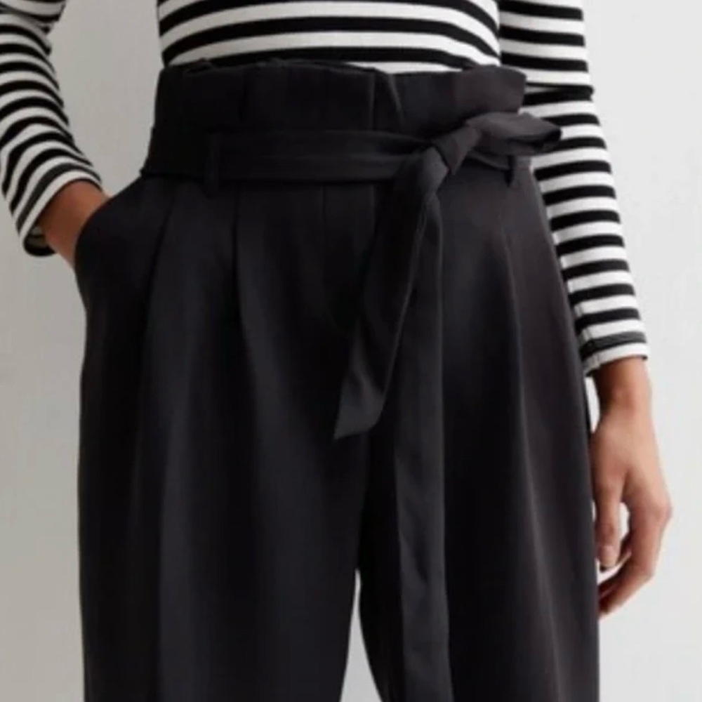 Philosophy Black Belted Trousers